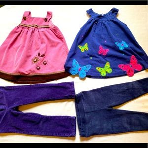 Corduroy Girls Lot 18 mth & 2 T